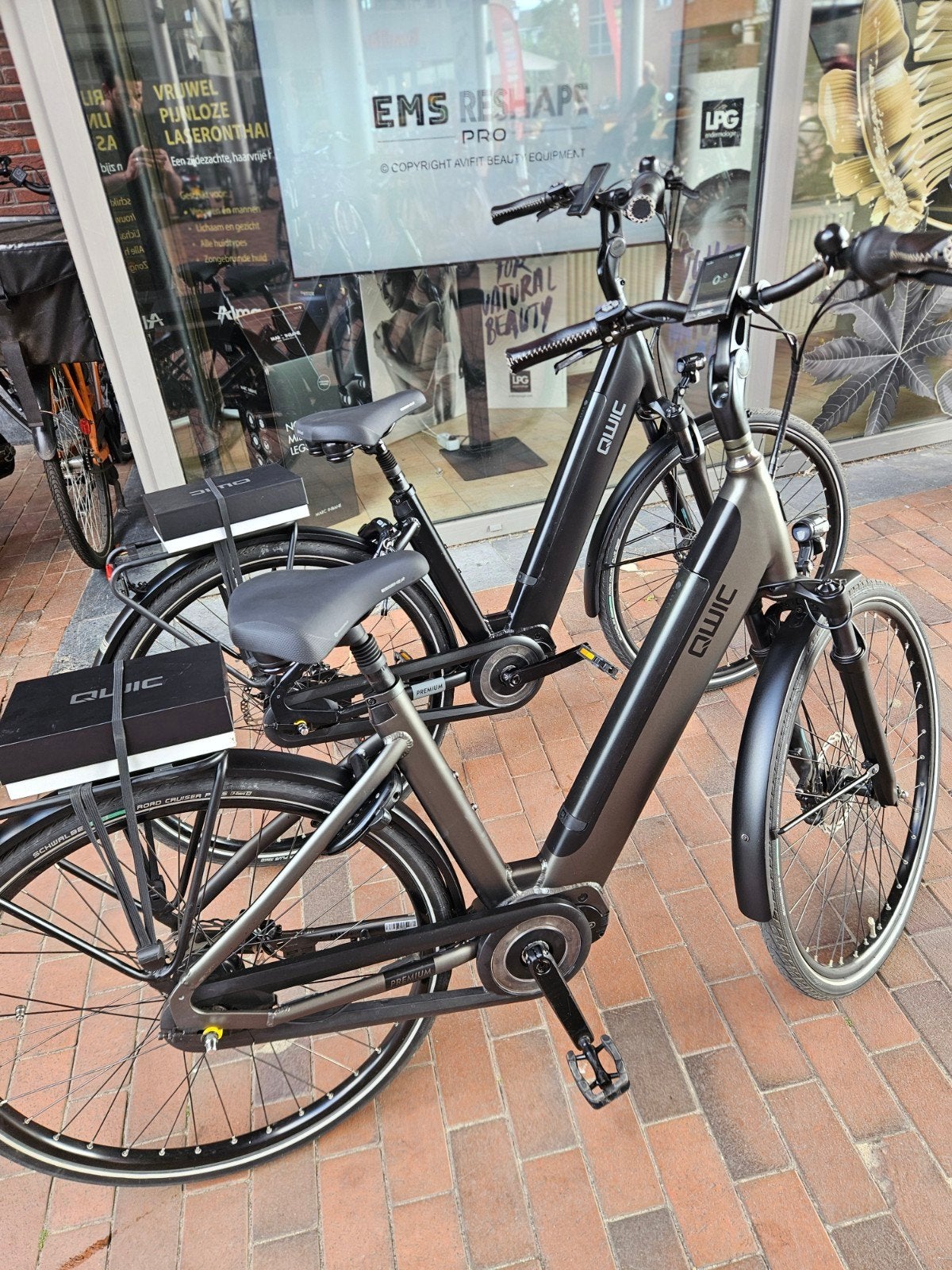 Qwic Premium MN7 elektrische, Ophalen, Qwic, Zo goed als nieuw, 47 tot 51 cm