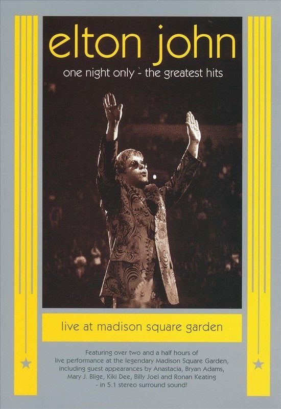 Elton John - One night only, Engels, Verzenden, Alle leeftijden, Zo goed als nieuw