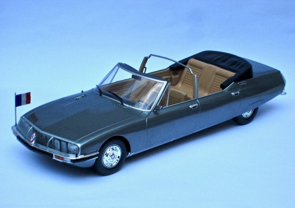 Citroen SM cabriolet Présidentielle Hachette #28 1:24, Ophalen of Verzenden, Nieuw, Auto, Overige merken