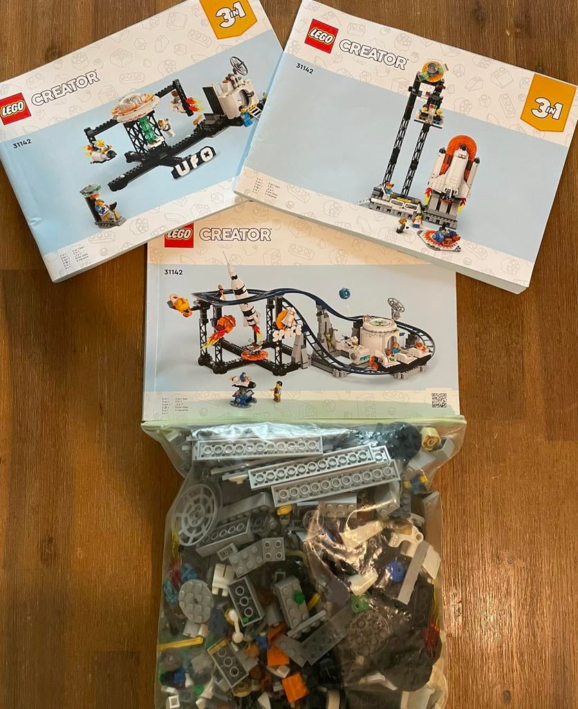 Ruimteachtbaan 31142 | Creator 3-in-1, Compleet, Lego, Overige typen, Ophalen of Verzenden