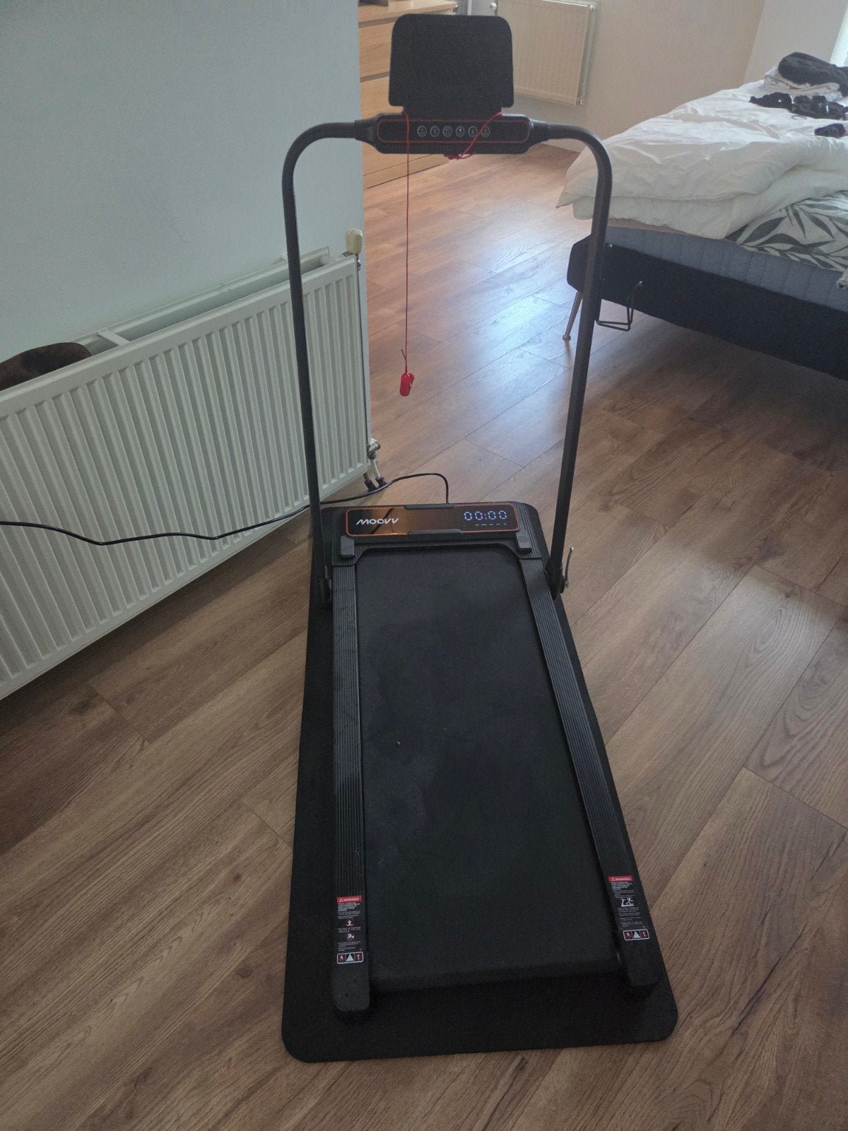 Moovv SmartStep Pro v2 Incline Loopband - Inkbraar met Hell, Ophalen of Verzenden, Zo goed als nieuw, Metaal, Loopband