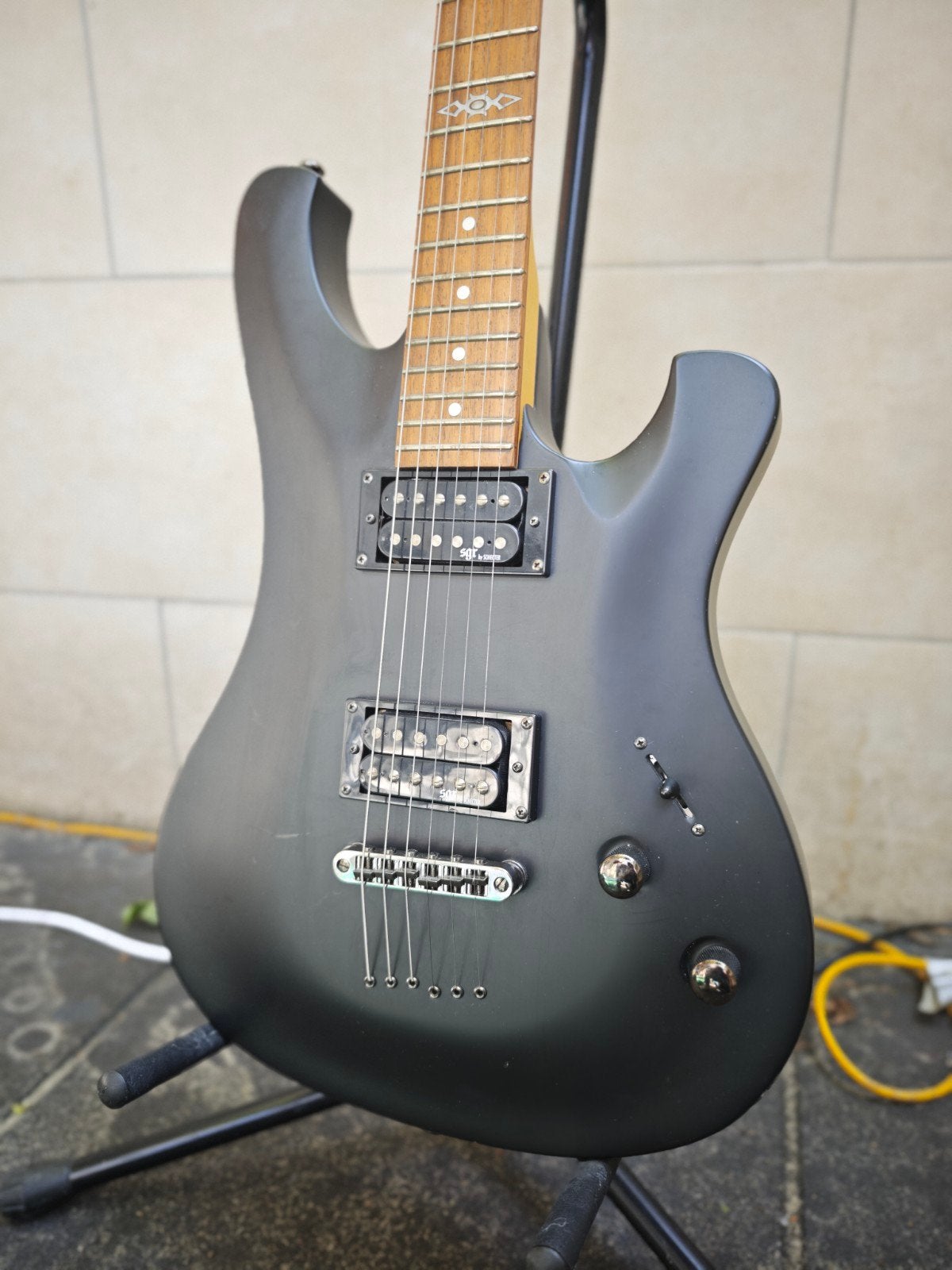 Schecter SGR 006 elektrische gitaar, met rugtas, Ophalen, Gebruikt, Solid body, Overige merken