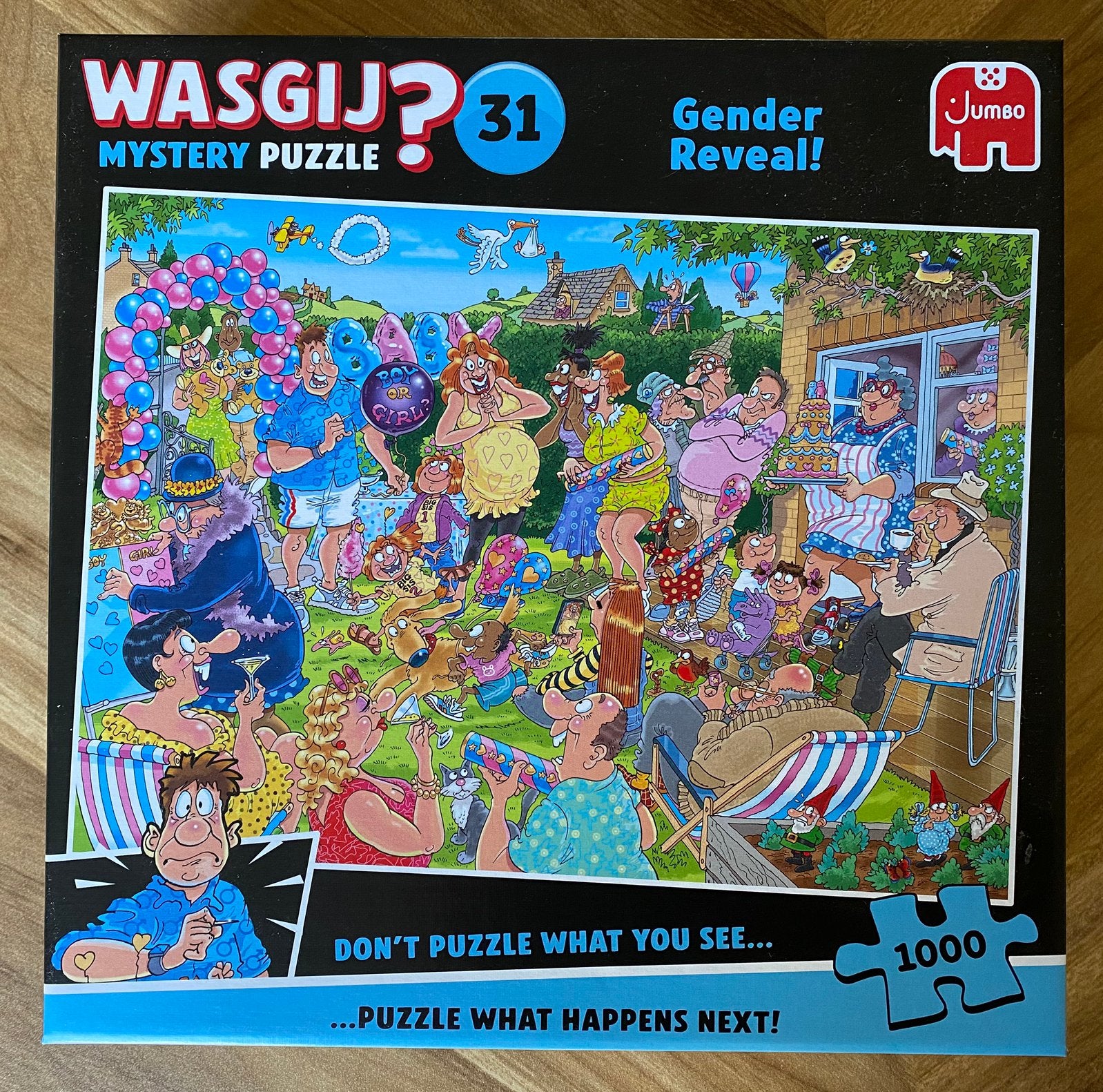 Nr. 31 wasgij? Puzzel 1000 stukjes, Ophalen, 500 t/m 1500 stukjes, Zo goed als nieuw