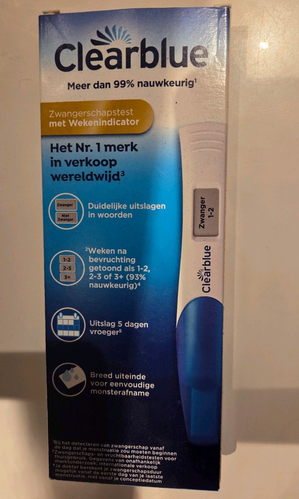 Clearblue Zwangerschapstest & Ovulatietest, Ophalen of Verzenden