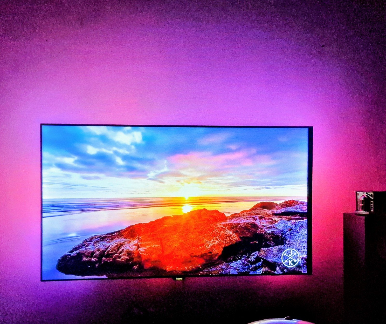 Philips 55PUS8601 55" 4K Ambilight (4-zijdig) + afneembare s, Audio, Tv en Foto, Televisies, Philips, LED, 120 Hz, Ophalen of Verzenden
