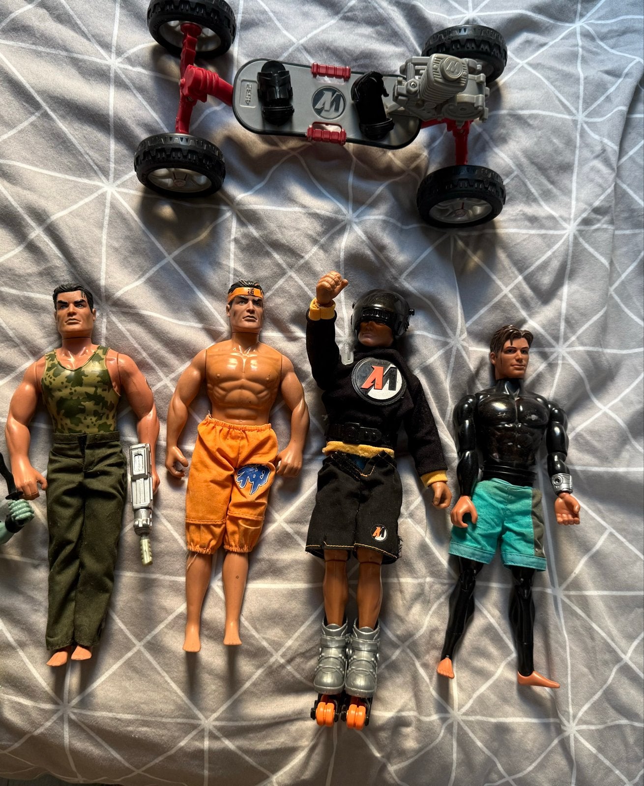 Grote collectie Action Man figuren en accessoires, Ophalen of Verzenden, Gebruikt