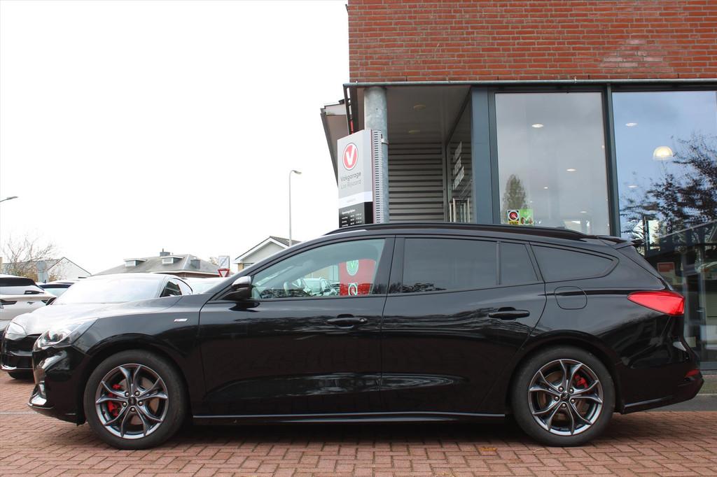 FORD Focus Wagon 1.0 EcoBoost *ST Line* | Trekhaak | Camera, Focus, Gebruikt, Zwart, Origineel Nederlands