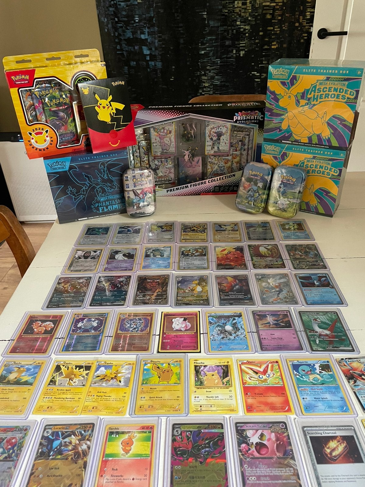 Pokemon kaarten en sealed producten, Ophalen of Verzenden, Zo goed als nieuw, Meerdere kaarten
