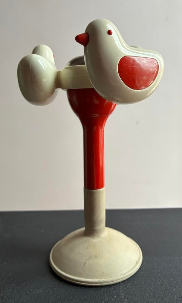 Vintage Ambi Toys Tinkle Birds rammelaar vogeltjes, Ophalen of Verzenden, Gebruikt