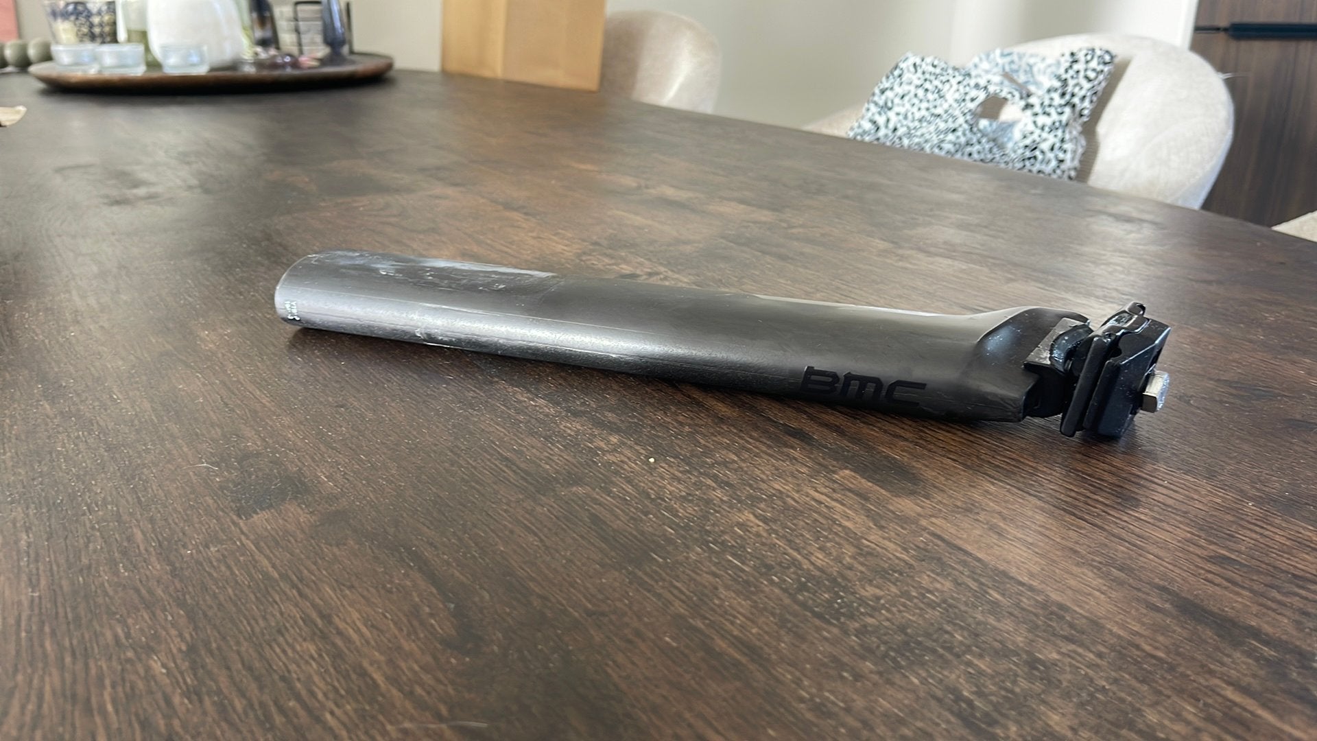 BMC zadelpen D-shape carbon, Fietsen en Brommers, Overige merken, Carbon, Ophalen of Verzenden, Zo goed als nieuw