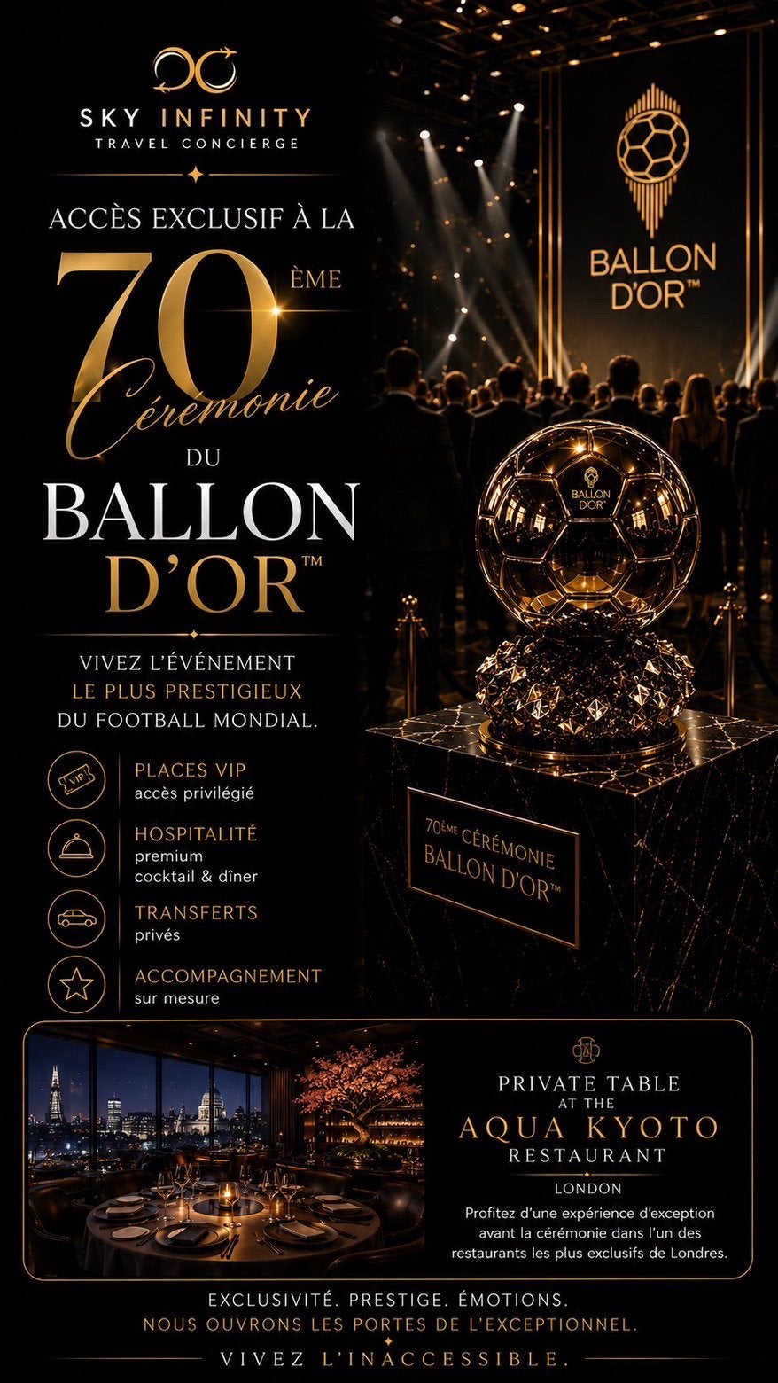 Ballon D’or 2026, Drie personen of meer
