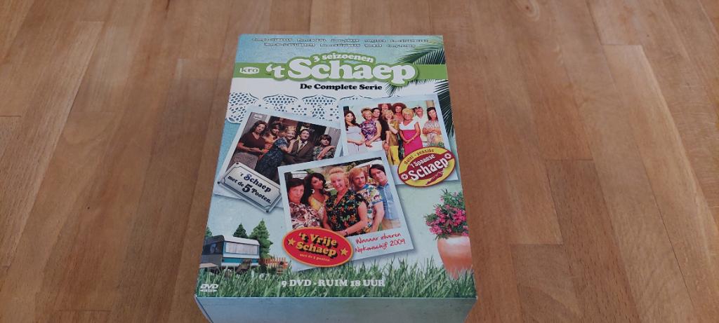 dvd box t schaep de complete serie 3 seizoenen, Alle leeftijden, Boxset, Ophalen of Verzenden, Zo goed als nieuw