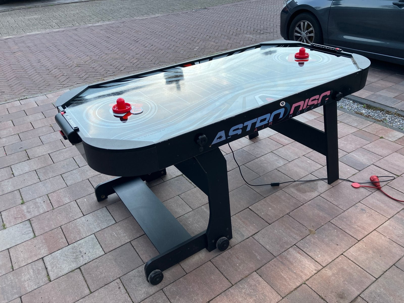 Airhockey tafel Astro Disc - Inklapbaar, Ophalen, Zo goed als nieuw, Jongen of Meisje