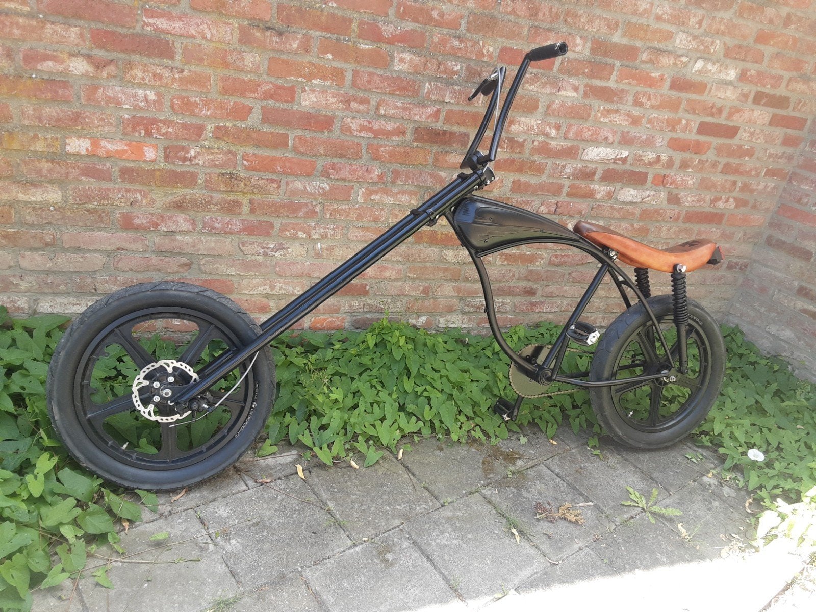 Chopper, Fietsen en Brommers, Ophalen, Gebruikt, Staal, Chopper