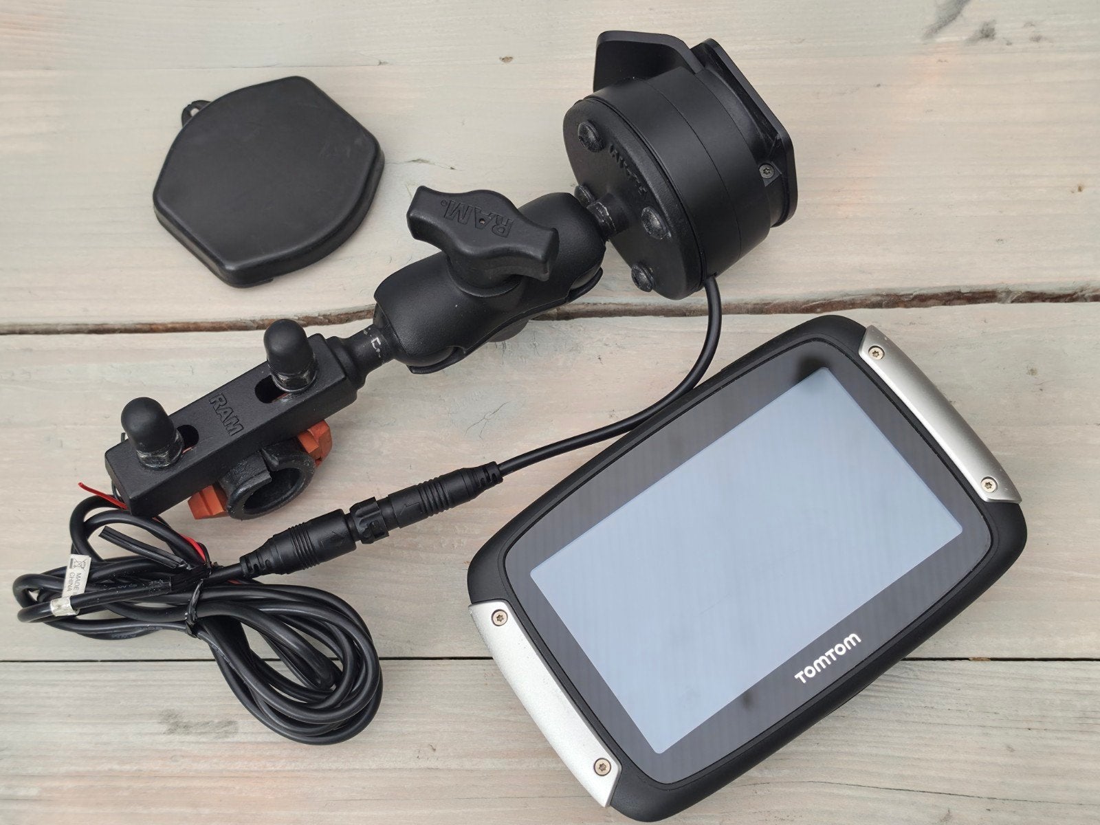 Tomtom Rider Motor Navigatie Wereld kaarten Flitspalen File, Ophalen of Verzenden