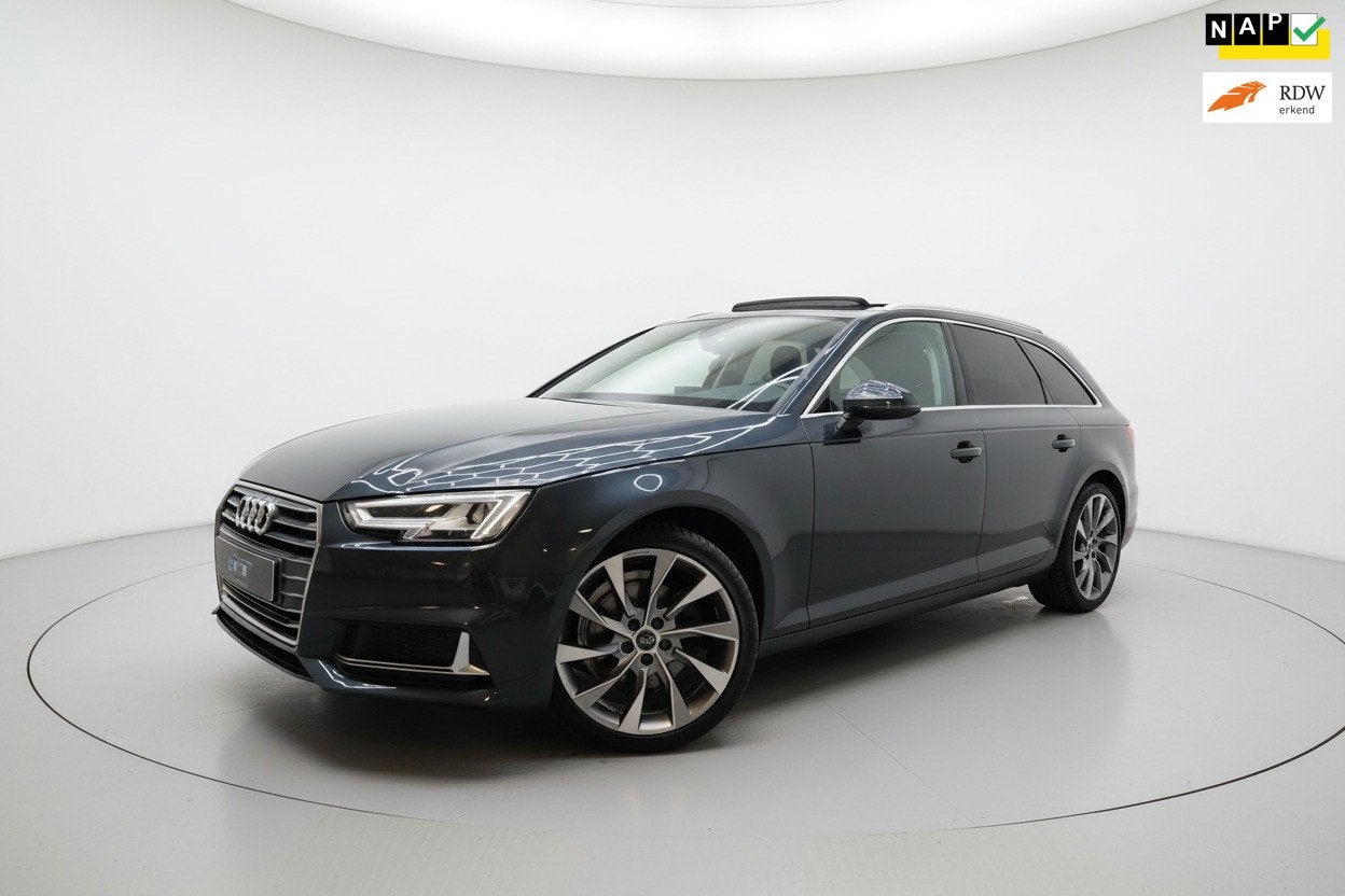 Audi A4 Avant 40 TFSI Sport Lease Edition PANO TREKHAAK NAP, Gebruikt, 1984 cc, A4, Automatische klimaatregeling