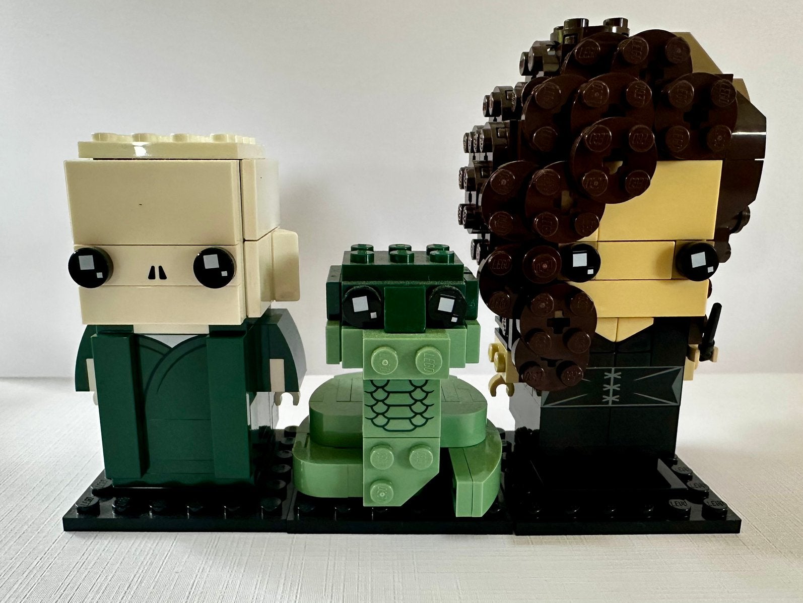 Lego BrickHeadz Harry Potter: Voldemort, Nagini & Bellatrix, Lego, Harry Potter, Ophalen of Verzenden, Zo goed als nieuw