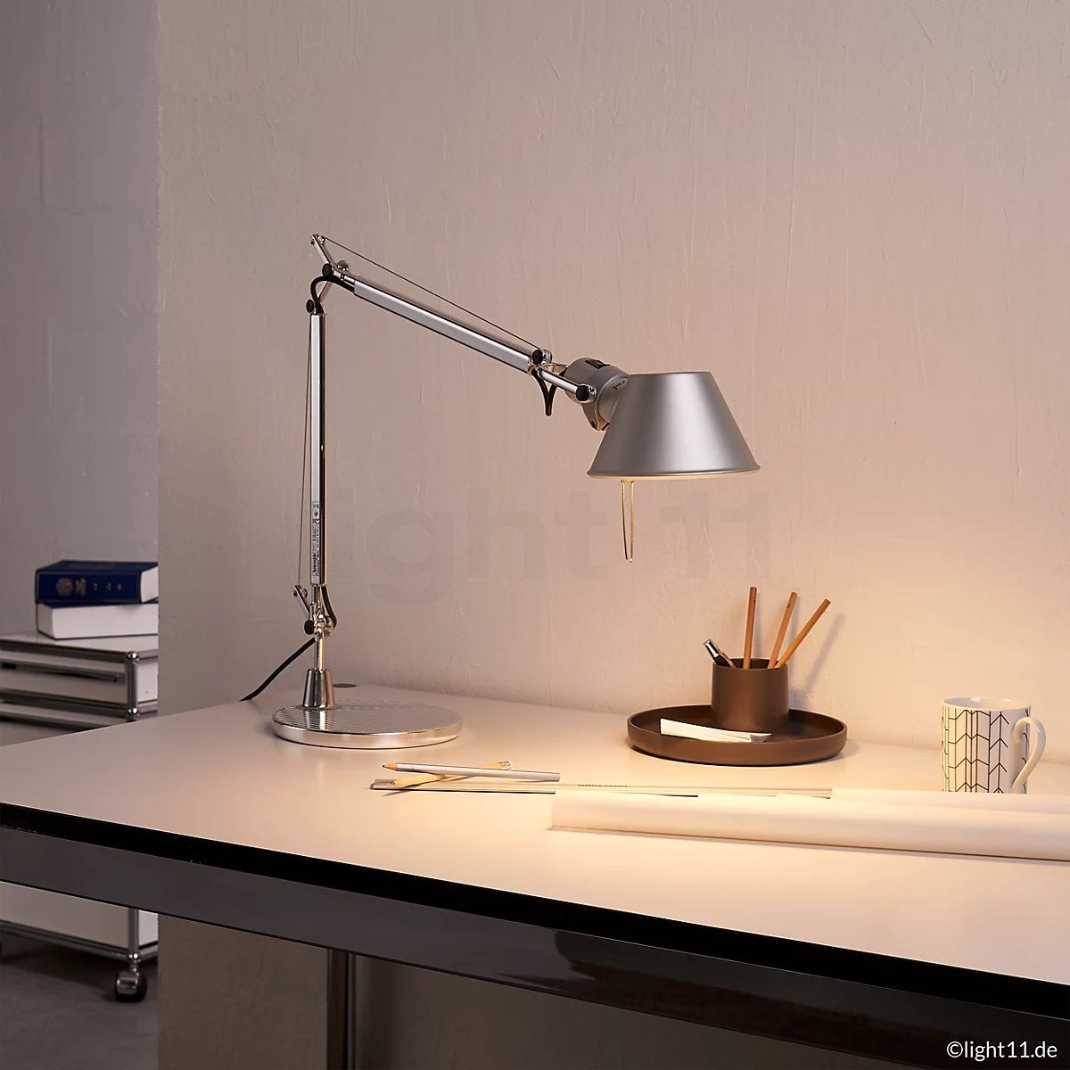 Artemide tolomeo design lamp, Ophalen, Zo goed als nieuw, Minder dan 50 cm