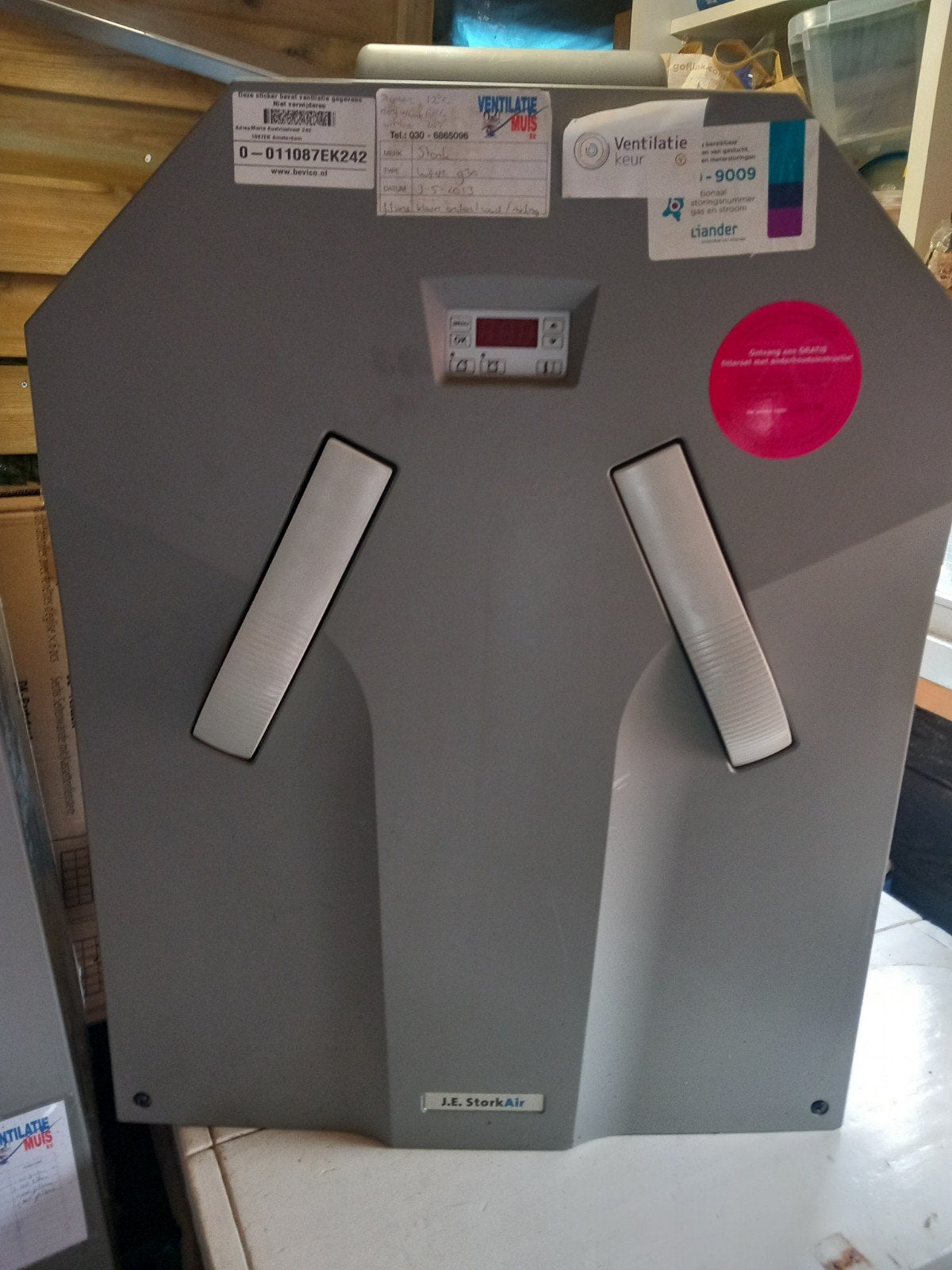 stork wtw unit stork air, Ophalen, Ventilator en Afzuiger