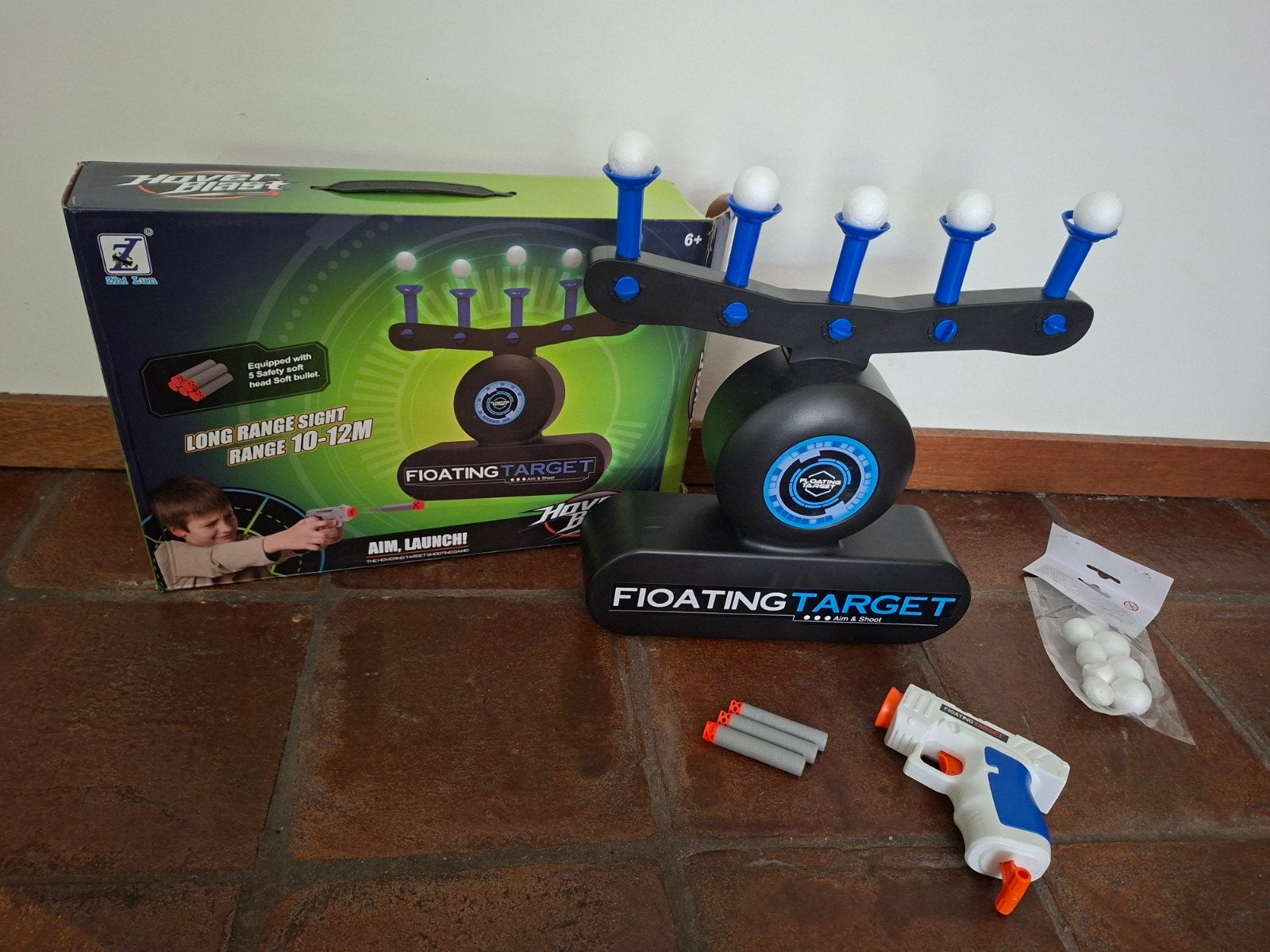 Hover Blast floting target (nerf pistool) schietspel, Kinderen en Baby's, Ophalen