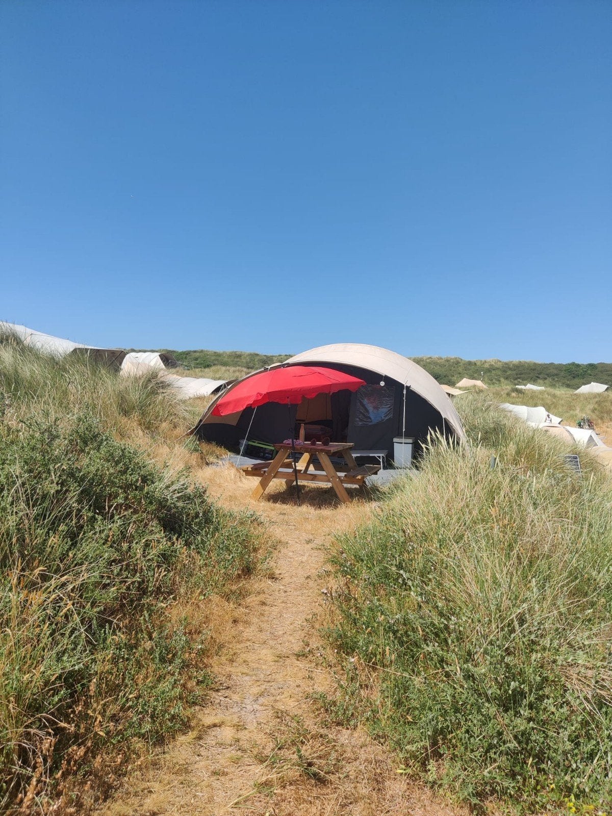 Tent Vlieland (15 tm 20 augustus nog beschikbaar), Ophalen, Gebruikt, Tot en met 6