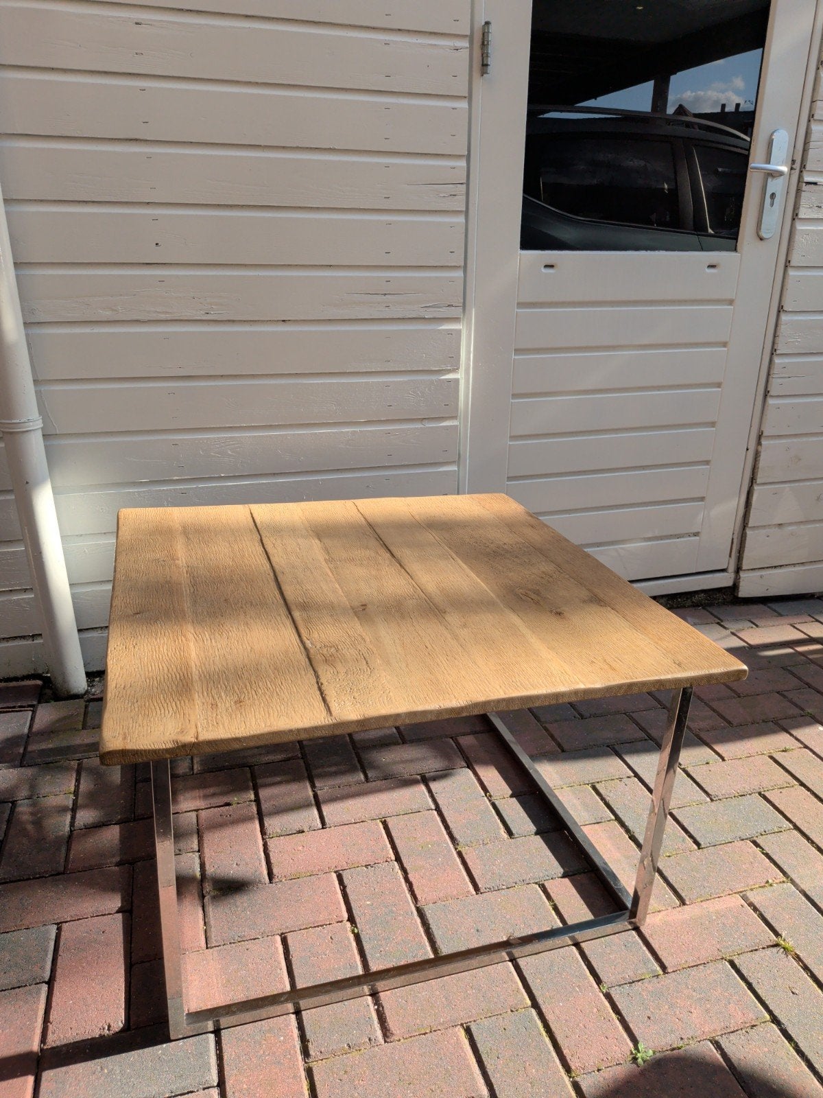 salon tafel / koffie tafel van hout, Ophalen