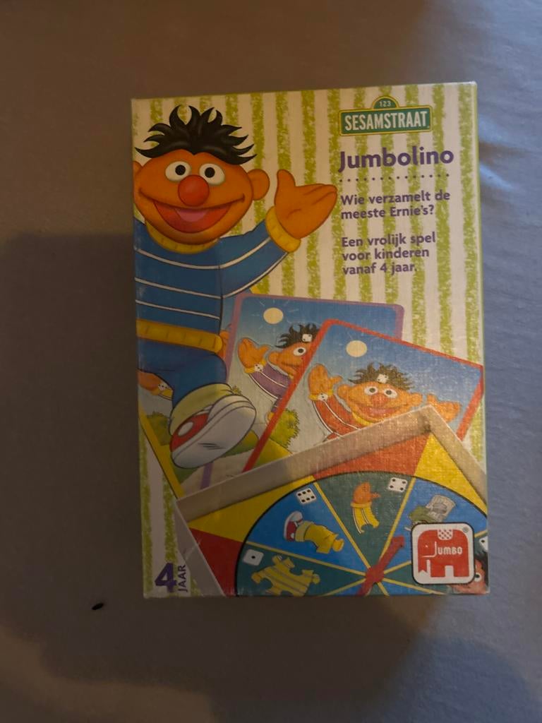 Sesamstraat Jumbolino: Verzamel Ernie's!, Ophalen of Verzenden, Gebruikt