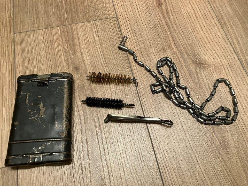 K98 schoonmaak setje WO2, Verzamelen, Verzenden, Landmacht, Duitsland, Overige typen