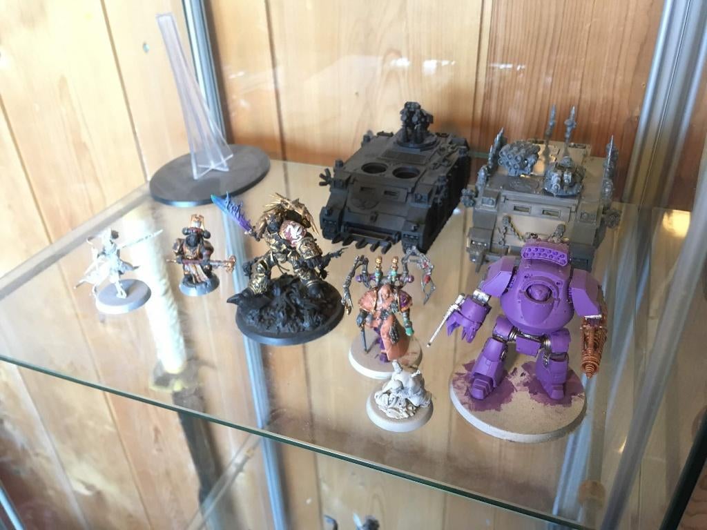 Warhammer Emperor's children + Slaanesh daemons, Hobby en Vrije tijd, Wargaming, Gebruikt, Warhammer, Figuurtje(s), Met verf, Ophalen of Verzenden