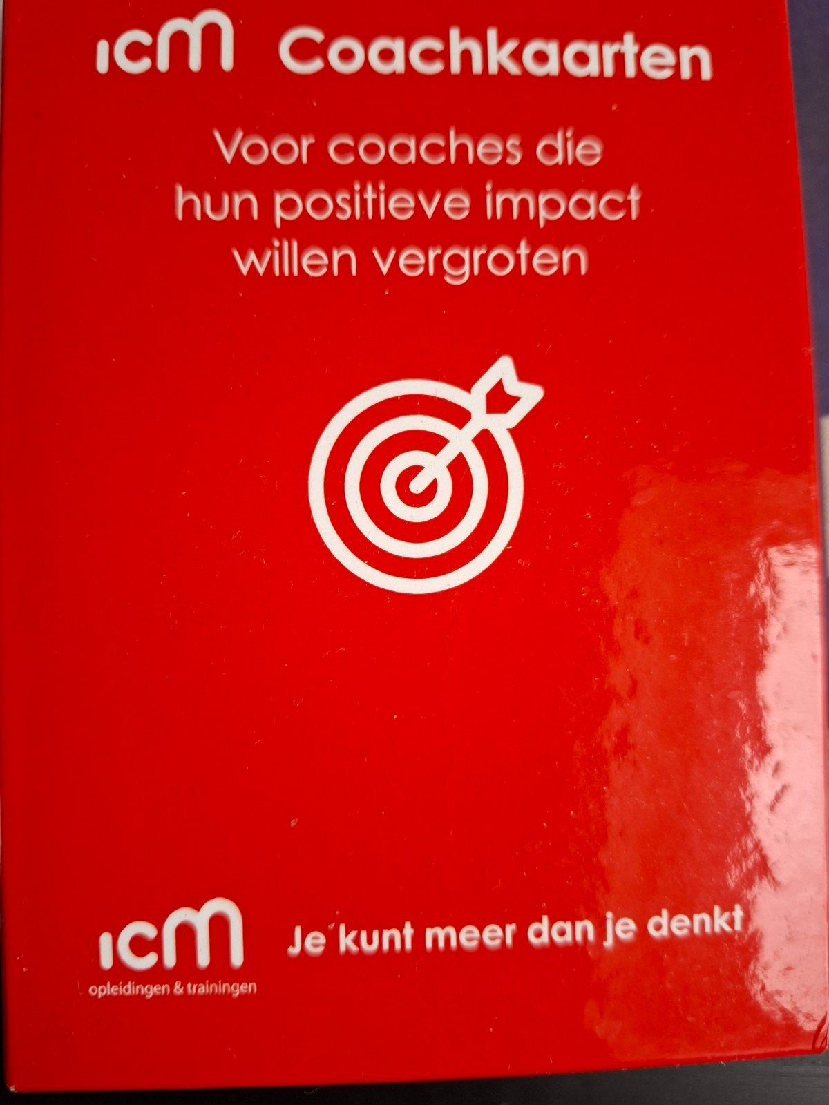 ICM Coachkaarten - Vergroot je positieve impact, Boeken, Ophalen of Verzenden, Zo goed als nieuw, ICM Opleidingen & Trainingen