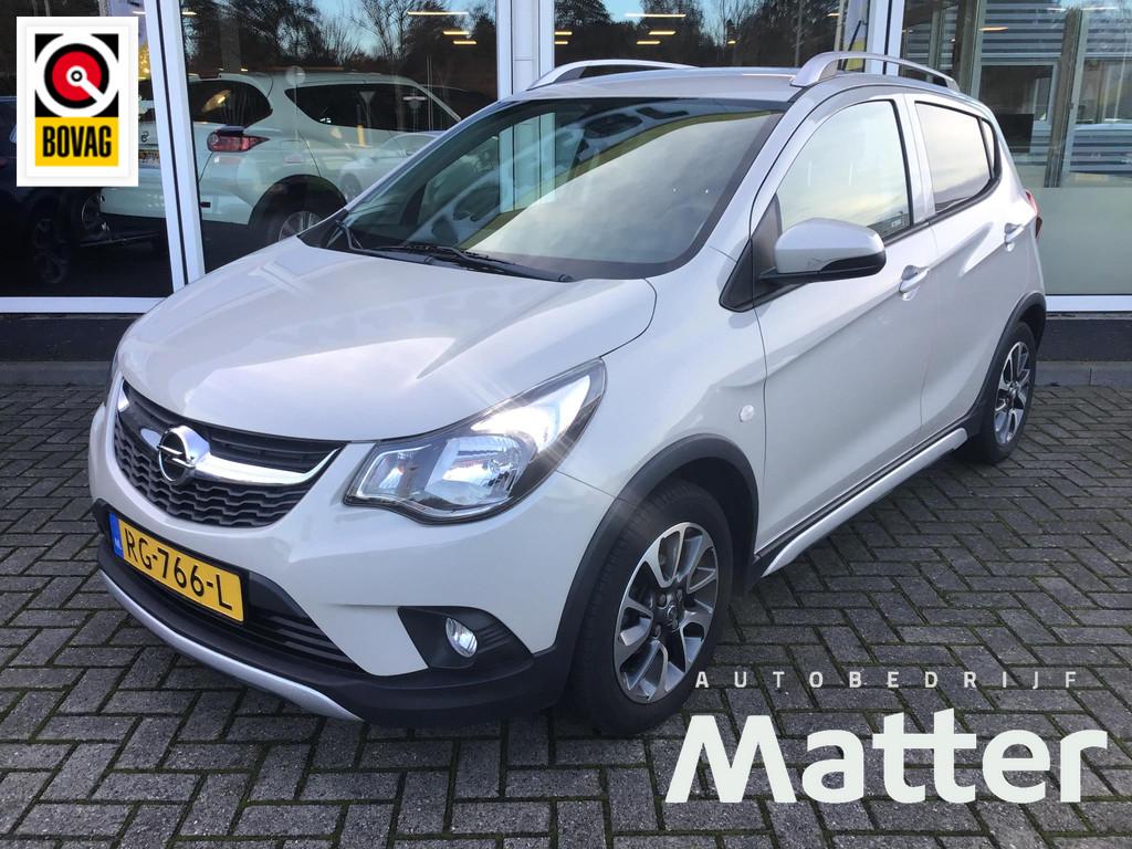 Opel KARL 1.0 Rocks Online Edition Apple Carplay, Voorwielaandrijving, 839 kg, Stof, Gebruikt