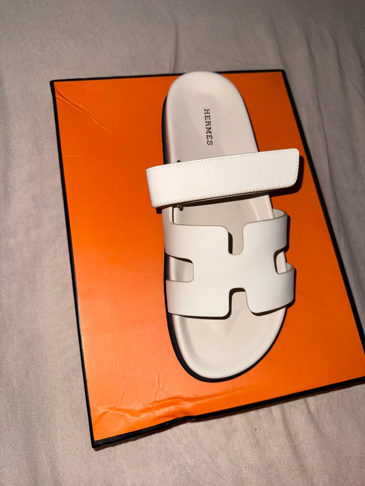 Hermes cypre slippers, Kleding | Dames, Schoenen, Slippers, Overige kleuren, Nieuw, Ophalen of Verzenden
