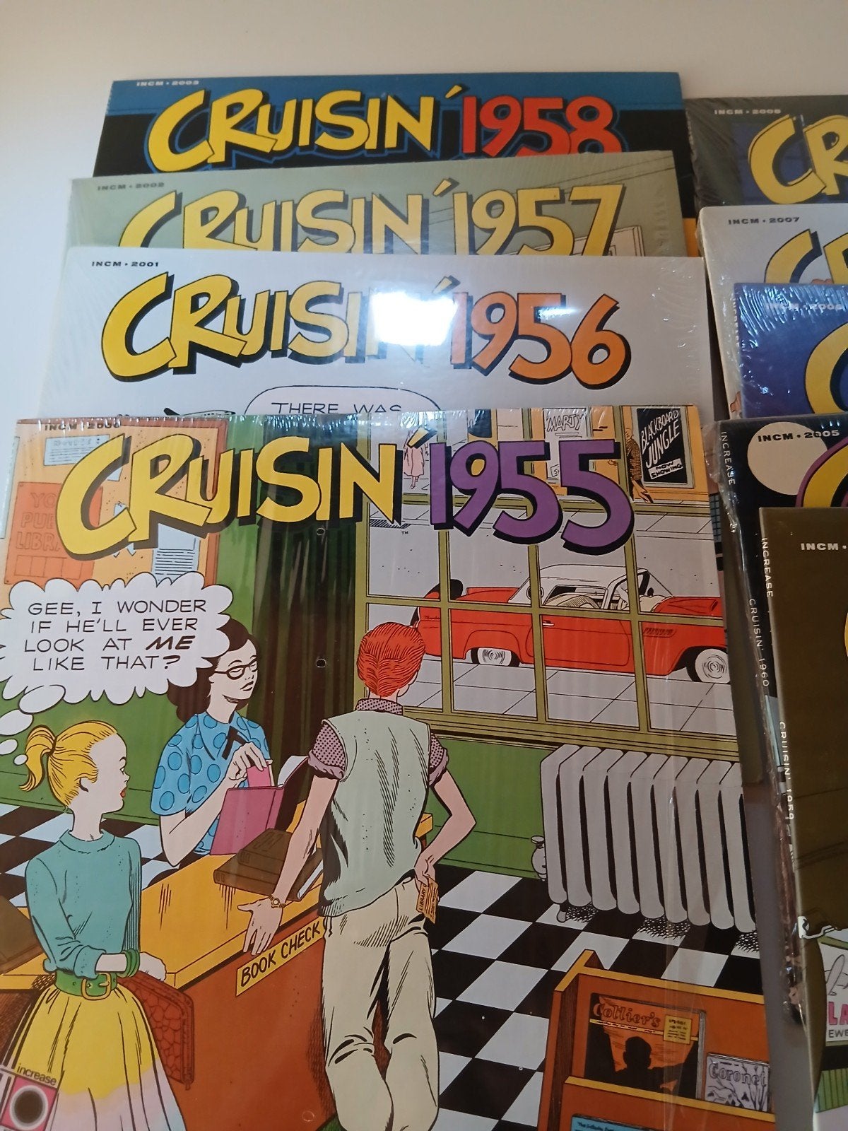 Cruisin 1955 tot 1967 Elpees 13 stuks, Ophalen