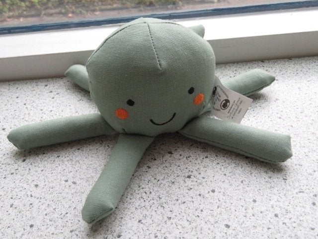 Octopus inktvis van Sostrene Grene Grenes All Over The World, Kinderen en Baby's, Overige typen, Grijs, Ophalen of Verzenden, Zo goed als nieuw