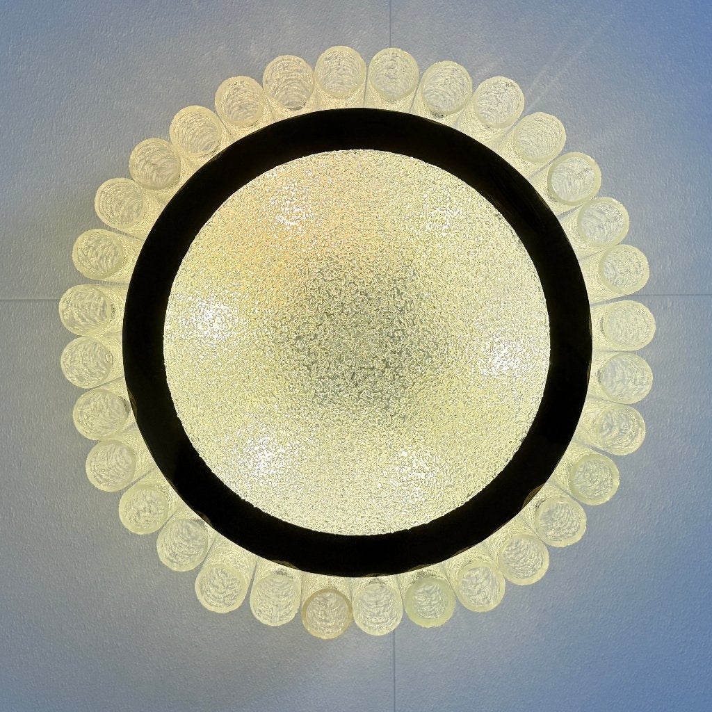 Doria Leuchten muranoglazen plafondlamp, D, Kroonluchter, Gebruikt, Doria leuchten
