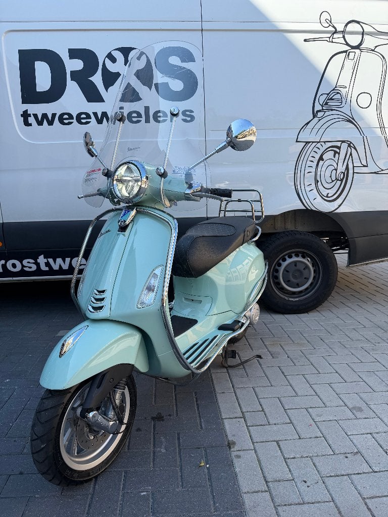 Vespa primavera 2020 | BROM 5554km | EERSTE eigr | Mintgroen, Overige modellen, Maximaal 45 km/u, Ophalen of Verzenden, Zo goed als nieuw