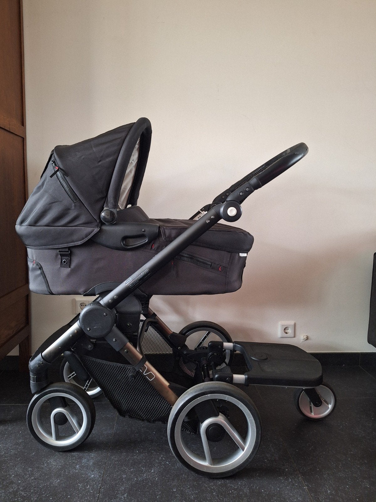 Mutsy EVO combiwagen compleet met accessoires, Ophalen, Gebruikt, Mutsy