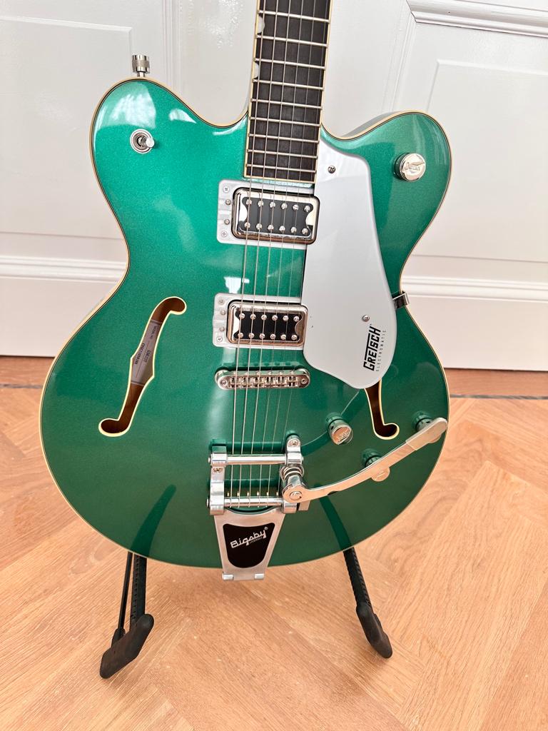 Gretsch G5622T Electromatic + koffer, Ophalen, Zo goed als nieuw, Hollow body, Overige merken