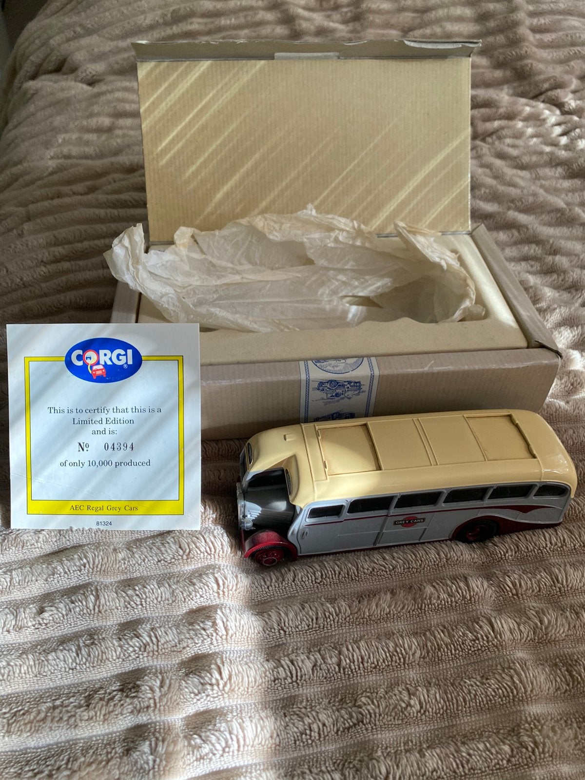 Corgi aec regal grey cars, Ophalen, Zo goed als nieuw, Auto's