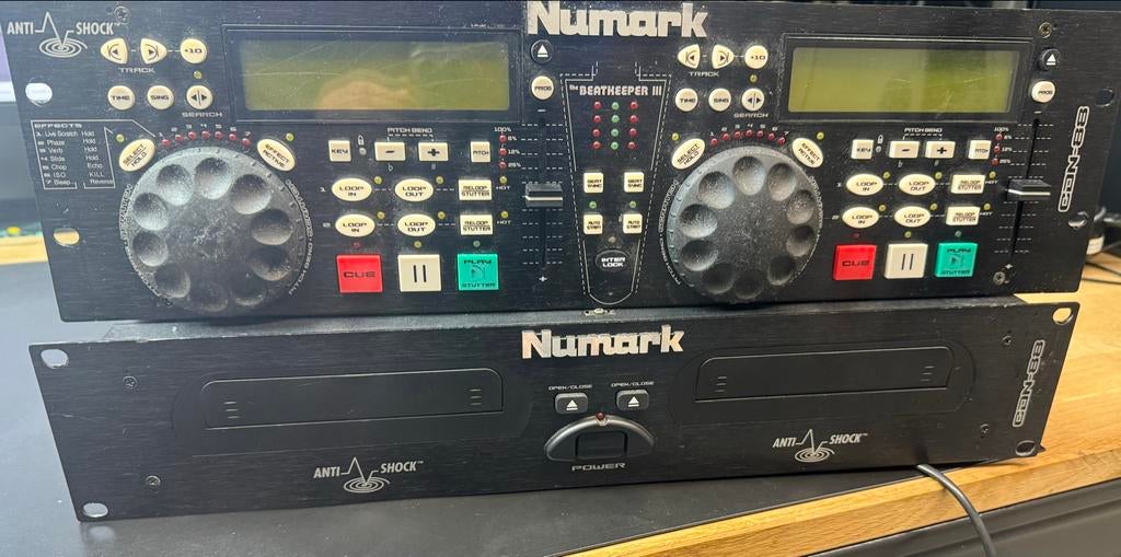 Numark CDN 88 Dubbele CD Speler, Ophalen of Verzenden, Gebruikt, Dj-set, Numark