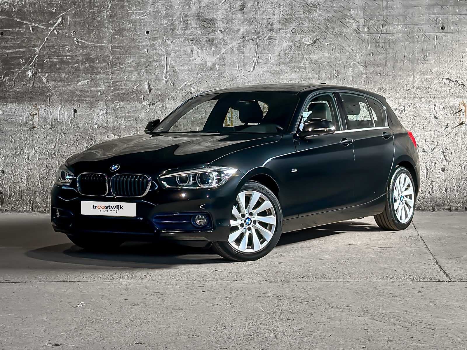 BMW 116d Corporate Lease Executive 1-serie 116pk 2018 (Origi, Auto's, Gebruikt, Euro 6, 116 pk, Zwart