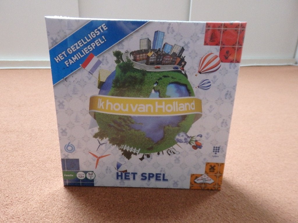 Ik hou van Holland, familiespel., Vijf spelers of meer, Ophalen of Verzenden, Nieuw, Identity Games