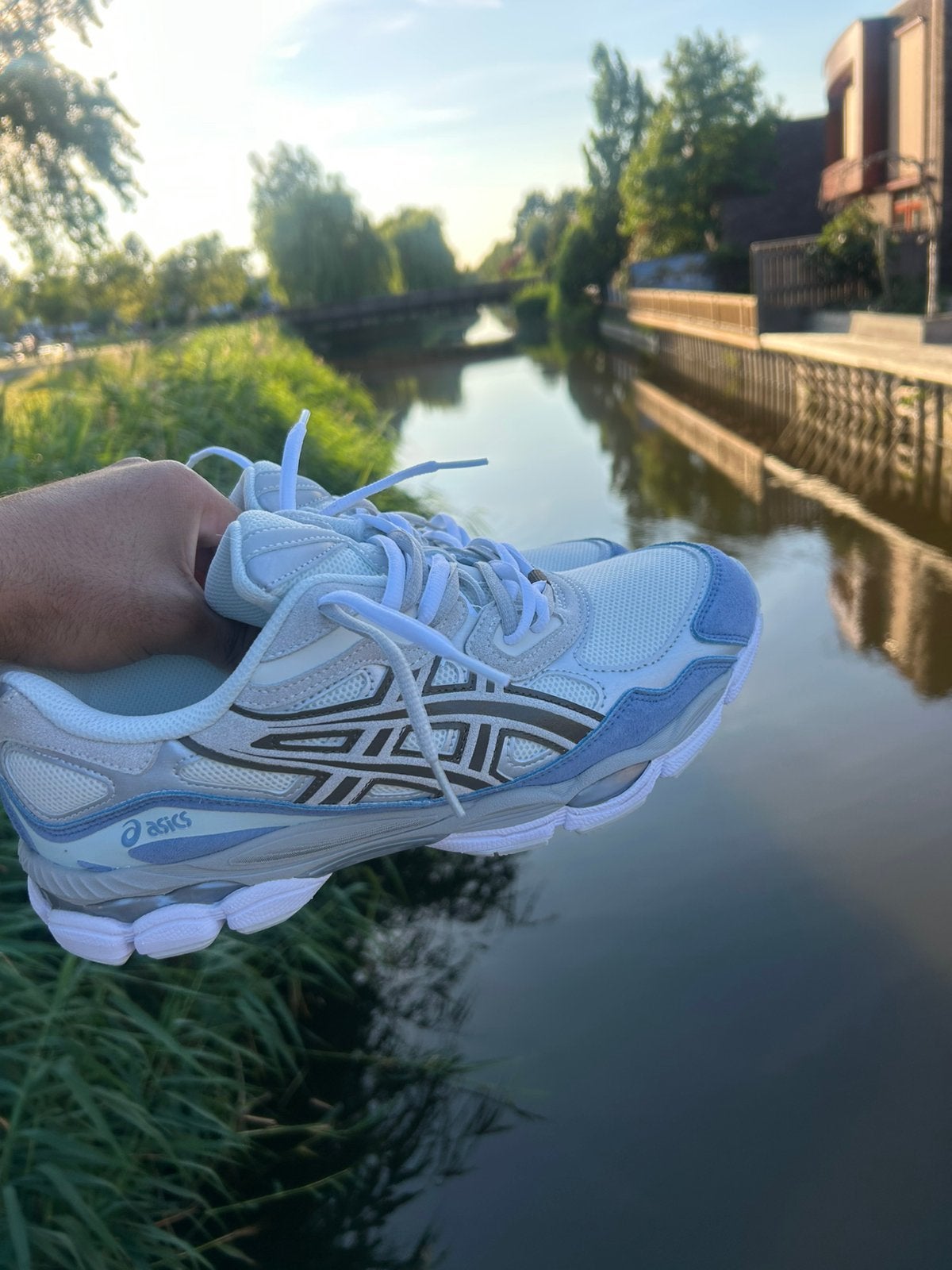 Asics gel NYC, Overige kleuren, Ophalen of Verzenden, Sneakers of Gympen, Zo goed als nieuw