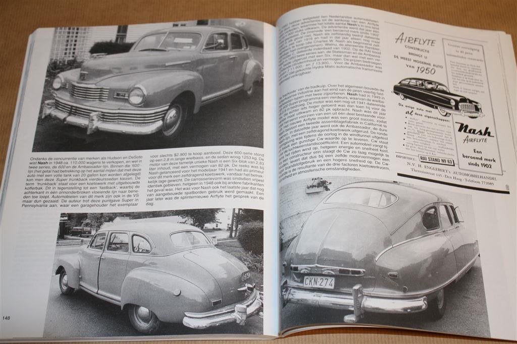 Amerikaanse automobielen 1929-1949. Fotoboek met klassiekers, Boeken, Ophalen of Verzenden, Gelezen, Overige merken