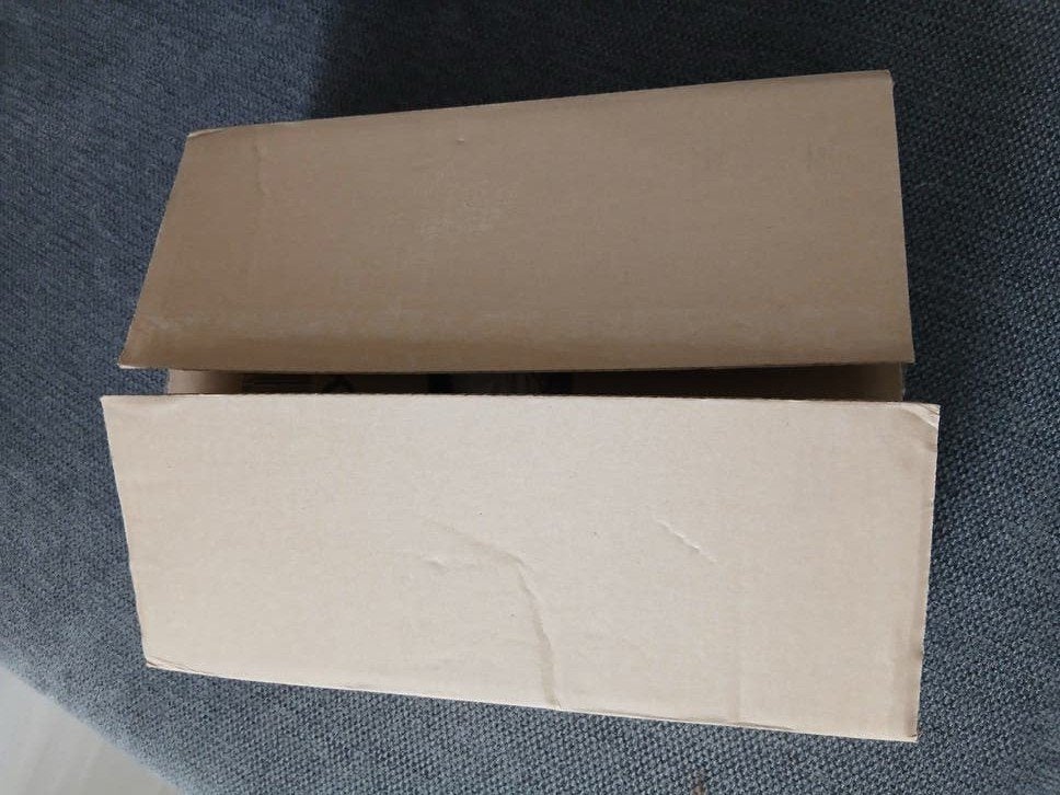 Gratis kartonnen doos doosje verpakking, Doe-het-zelf en Verbouw, Kratten en Dozen, Ophalen, Doos, Minder dan 50 cm, Minder dan 40 cm