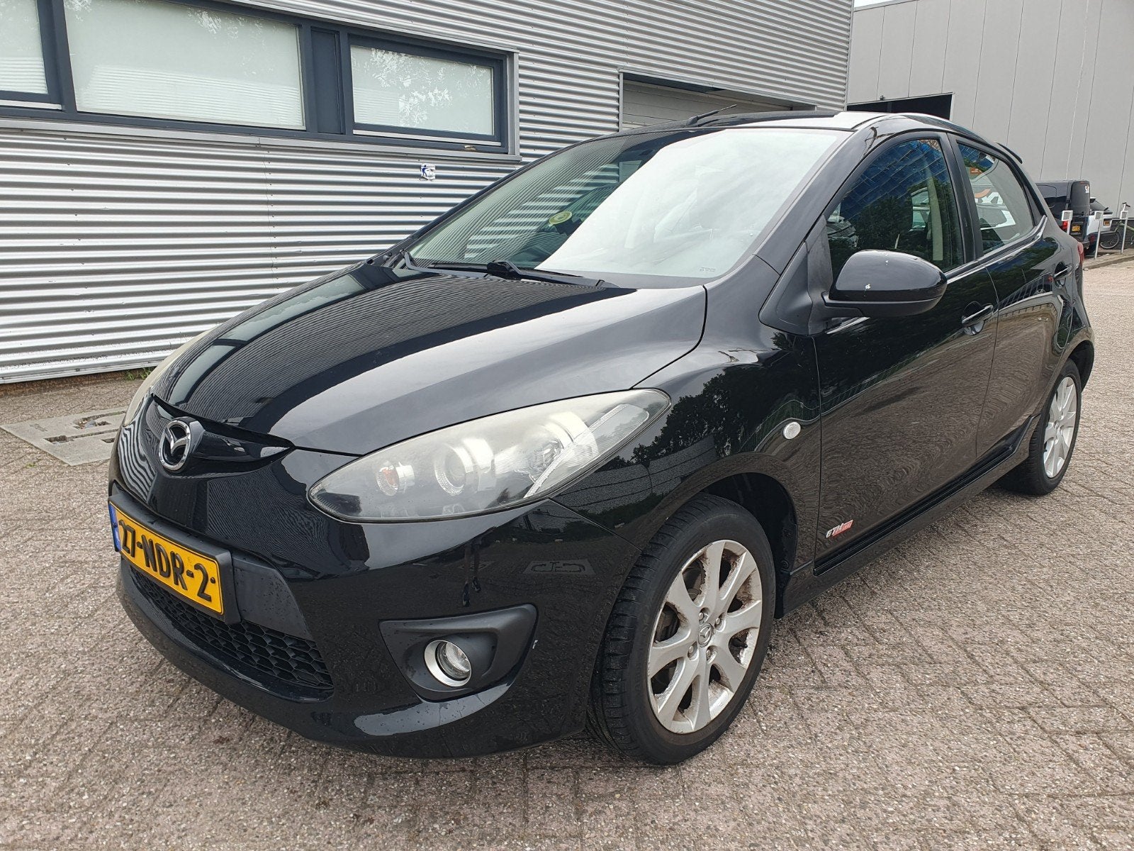 Mazda 2 1.3 GT-M Line 63KW 5DRS 2010 Zwart, Voorwielaandrijving, 4 cilinders, Zwart, Origineel Nederlands