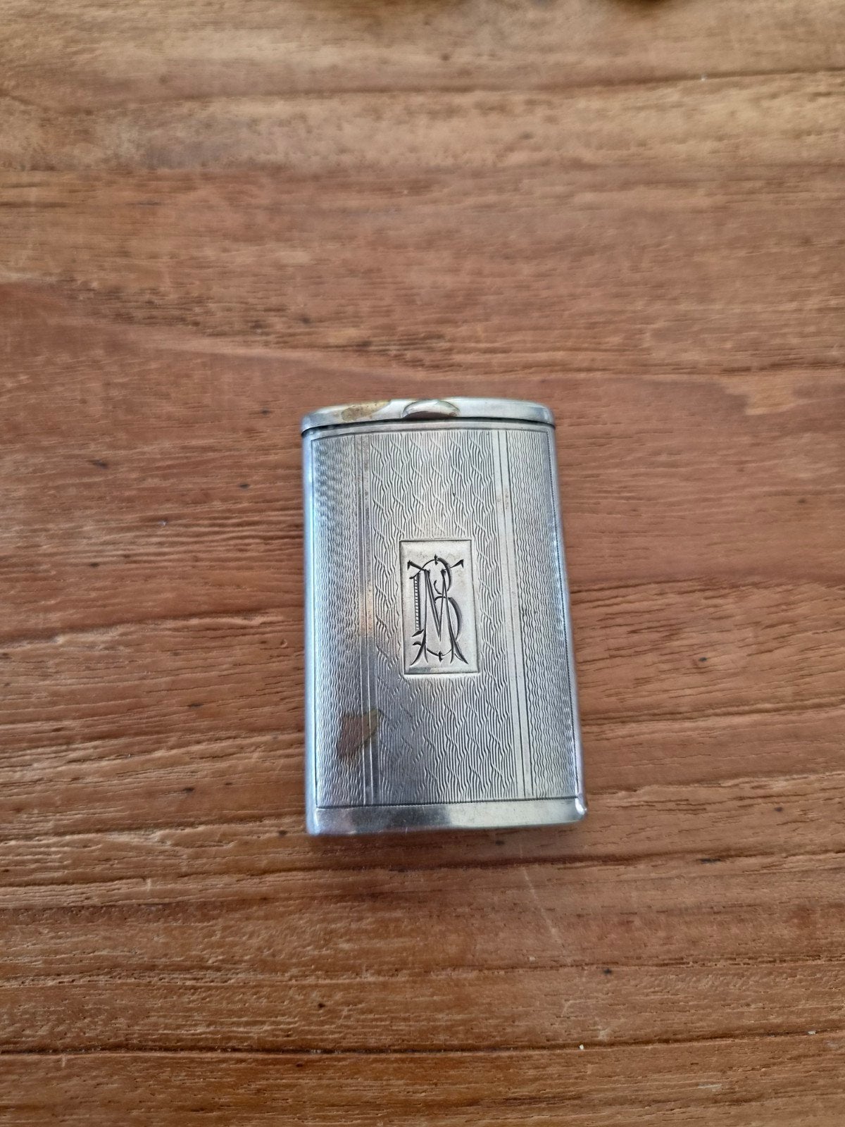 Antiek zilveren lucifer doosje, Antiek en Kunst, Ophalen of Verzenden