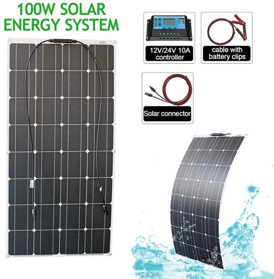 Zonnepaneel - Zonnepanelen - Monokristallijne - Flexibel - B, Corvance B.V., Verzenden, Nieuw, Corvancebol@gmail.com