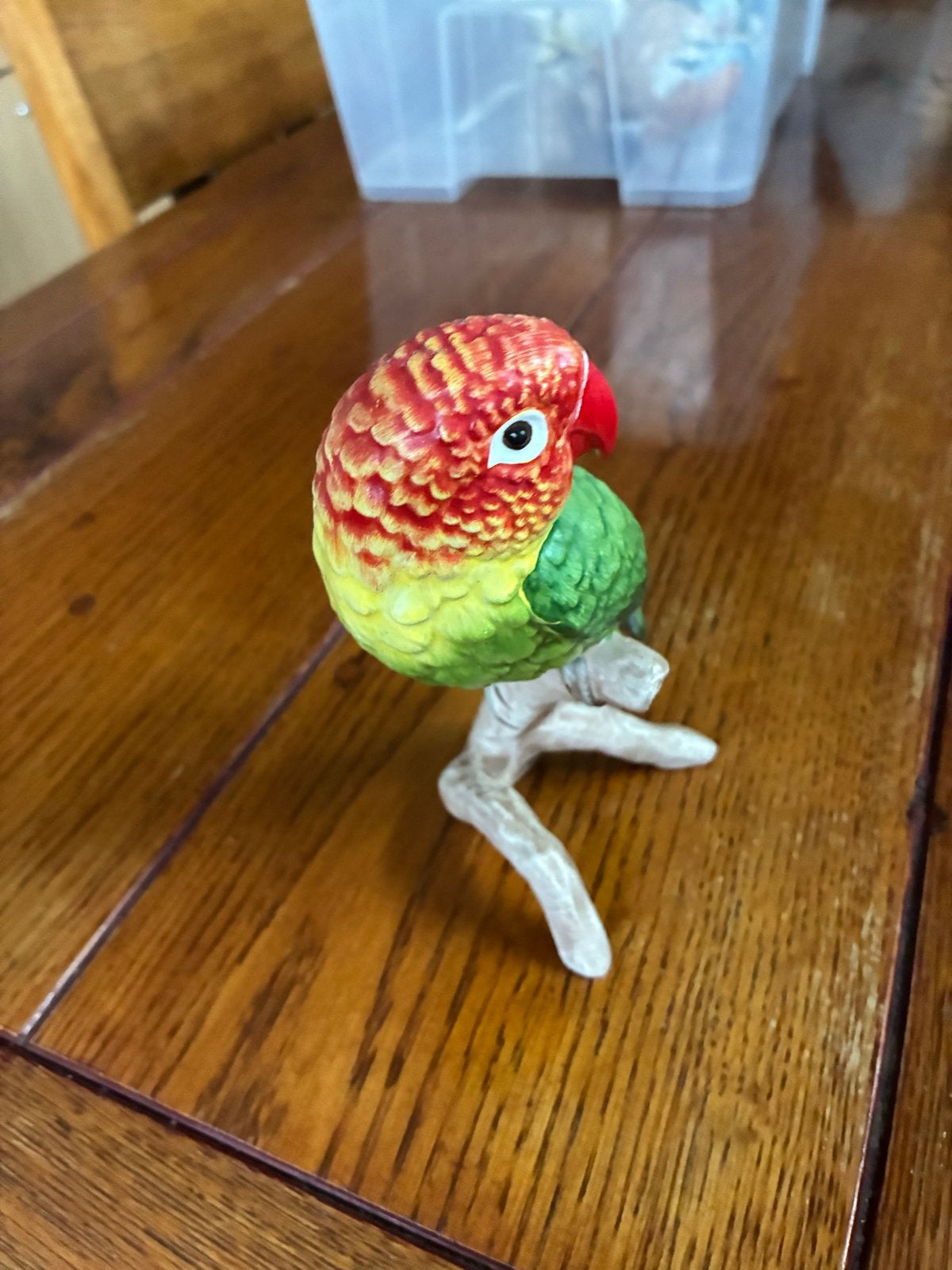 Goebel Porseleinen Vogel Beeldje - Liefdesvogel, Ophalen of Verzenden, Zo goed als nieuw, Dier