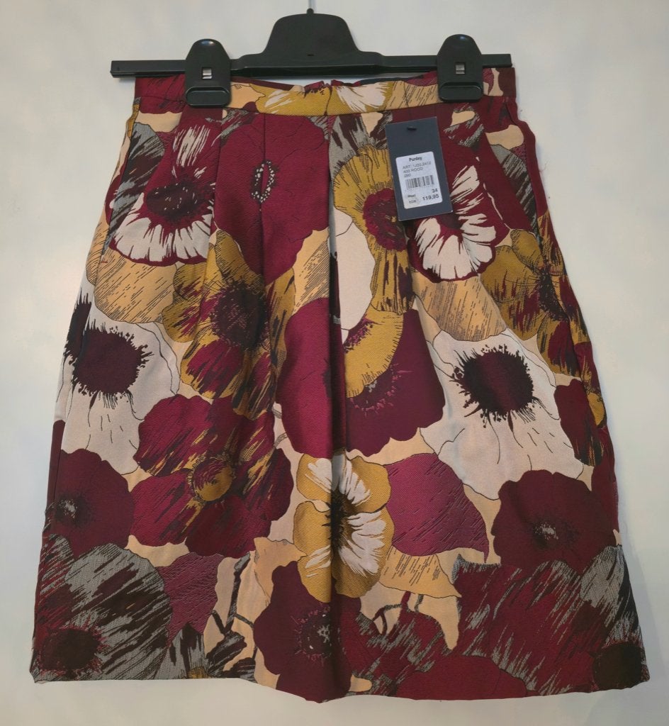 Rok Purdey NIEUW met Labels (maat. 34), Ophalen of Verzenden, Nieuw, Maat 34 (XS) of kleiner, Onder de knie